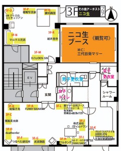 フェチフェス4.0開場配置図